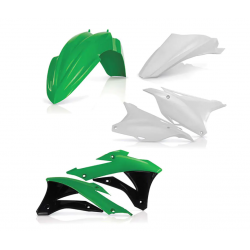 Σετ πλαστικά μοτοσυκλέτας ACERBIS για Kawasaki KX85 14-21 Green/White