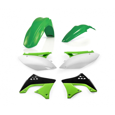 Σετ πλαστικά μοτοσυκλέτας ACERBIS για Kawasaki KX450F 09-11 Green/White Σετ πλαστικά μοτοσυκλέτας ACERBIS για Kawasaki KX450F 09-11 Green/White