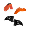 Σετ πλαστικά μοτοσυκλέτας ACERBIS για KTM EXC/EXC-F 08-11 Orange/Black thumb