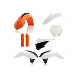 Σετ πλαστικά μοτοσυκλέτας ACERBIS για KTM SX85 13-17 White/Orange