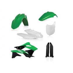 Σετ πλαστικά μοτοσυκλέτας ACERBIS για Kawasaki KX250F 13-16 Green/White