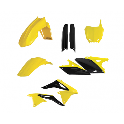 Σετ πλαστικά μοτοσυκλέτας ACERBIS για Suzuki RM-Z250 10-18 Yellow/Black Σετ πλαστικά μοτοσυκλέτας ACERBIS για Suzuki RM-Z250 10-18 Yellow/Black