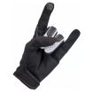 Γάντια μηχανής BILTWELL ANZAO WHT/BLK thumb