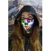 Μάσκα προσώπου αναβάτη HALF NEON SKULL Μάσκα προσώπου αναβάτη HALF NEON SKULL thumb