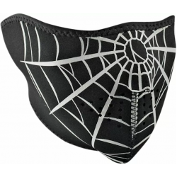 Μάσκα προσώπου αναβάτη HALF SPIDER WEB