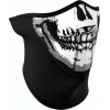 Μάσκα προσώπου αναβάτη HALF 3 PANEL SKULL