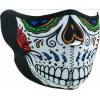 Μάσκα προσώπου αναβάτη HALF MUERTE SKULL