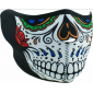 Μάσκα προσώπου αναβάτη HALF MUERTE SKULL thumb
