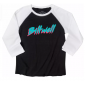 Γυναικείο μπλουζάκι μοτοσυκλέτας BILTWELL BW 985 RAGLAN B/W thumb