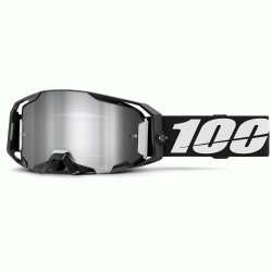 Μάσκα μηχανής motocross 100% ARMATIC BLACK MIRROR SILVER FLASH Μάσκα μηχανής motocross 100% ARMATIC BLACK MIRROR SILVER FLASH