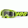 Μάσκα μηχανής motocross 100% ARMATIC NEON YELLOW CLEAR