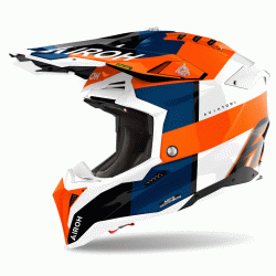 Κράνος μηχανής AIROH AVIATOR 3 MONARCH ORANGE GLOSS Κράνος μηχανής AIROH AVIATOR 3 MONARCH ORANGE GLOSS