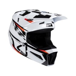 Παιδικό κράνος motocross LEATT Kit Moto 3.5-White V25