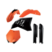 Σετ πλαστικά μοτοσυκλέτας ACERBIS για KTM SX-F 07-10 Black/Orange Σετ πλαστικά μοτοσυκλέτας ACERBIS για KTM SX-F 07-10 Black/Orange thumb