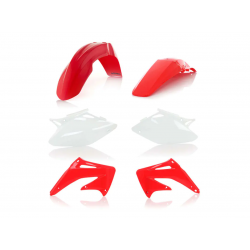 Σετ πλαστικά μοτοσυκλέτας ACERBIS για HONDA CRF450R 2004 White/Red