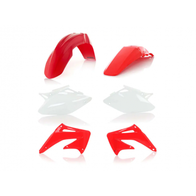 Σετ πλαστικά μοτοσυκλέτας ACERBIS για HONDA CRF450R 2004 White/Red