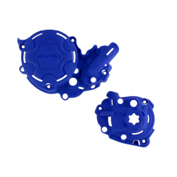 Σετ προστατευτικών κινητήρα μοτοσυκλέτας ACERBIS X-Power για Yamaha WR250F/ YZ250F 2025 Blue