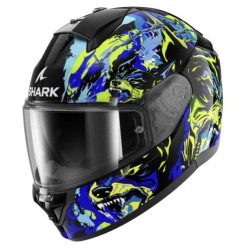 Κράνος μηχανής SHARK RIDILL 2 RAGING BEAST Black Blue Green