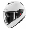 Κράνος μηχανής SHARK OXO BLANK Pearly White FLIP-UP