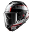 Κράνος μηχανής SHARK OXO SIKTER Chrom Silver FLIP-UP thumb