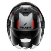 Κράνος μηχανής SHARK OXO SIKTER Chrom Silver FLIP-UP thumb
