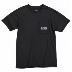 Κοντομάνικο μπλουζάκι BILTWELL JUNK POCKET Black Κοντομάνικο μπλουζάκι BILTWELL JUNK POCKET Black