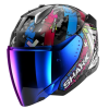 Κράνος μηχανής SHARK SKWAL i3 JET - OPEN FACE HELLCAT Black / Blue