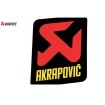 Αυτοκόλλητο AKRAPOVIC VERT 75 Αυτοκόλλητο AKRAPOVIC VERT 75 thumb