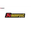 Αυτοκόλλητο AKRAPOVIC 90 MM Αυτοκόλλητο AKRAPOVIC 90 MM thumb