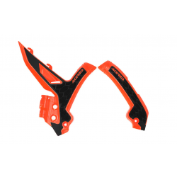 Προστατευτικό πλαισίου μηχανής ACERBIS X-Grip KTM SX/SX-F 11-15, EXC/EXC-F 12-16 White