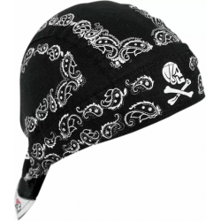 Μπαντάνα αναβάτη FLYDANNA  BLACK PAISLEY