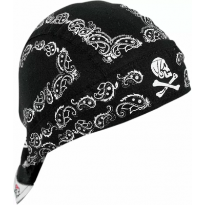 Μπαντάνα αναβάτη FLYDANNA  BLACK PAISLEY