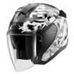Κράνος μηχανής SHARK SKWAL JET PRANZ Black/White/Gold thumb