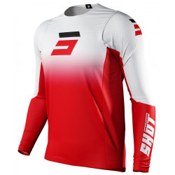 Μπλούζα motocross SHOT Gradient Red