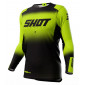 Μπλούζα motocross SHOT Aerolite Ultima Neon Yellow