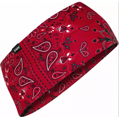 Μπαντάνα αναβάτη SPORTFLEX BLK/RED/WHT PAISLY