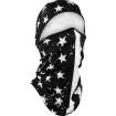 Κουκούλα προσώπου αναβάτη - μπαλακλάβα ZANheadgear SPORTFLEX BK/WH SKL thumb