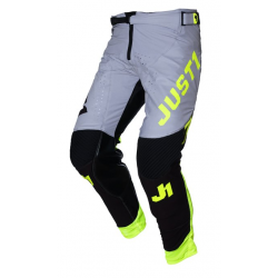 Παντελόνι μηχανής Just1 J-Flex 2.0 District Grey/Yellow Fluo/Black