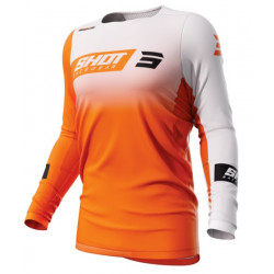 Μπλούζα motocross SHOT Contact Scope Orange