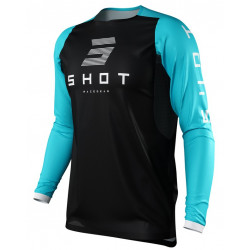 Μπλούζα motocross SHOT Contact Shelly Turquoise
