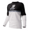 Μπλούζα motocross SHOT Devo Reflex Black