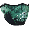Μάσκα προσώπου αναβάτη HALF CYBER SKULL