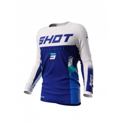 Μπλούζα motocross SHOT Contact Tracer Blue