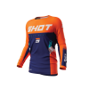Μπλούζα motocross SHOT Contact Tracer Neon Orange