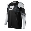 Μπλούζα motocross SHOT Burst Black