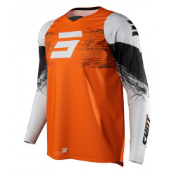 Μπλούζα motocross SHOT Burst Orange