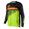 Παιδική μπλούζα motocross SHOT Roll Green Orange