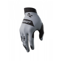 Γάντια ποδηλασίας SHOT Race Grey