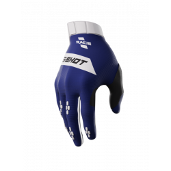 Γάντια ποδηλασίας SHOT Race Blue