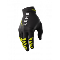 Γάντια ποδηλασίας SHOT Core Neon Yellow